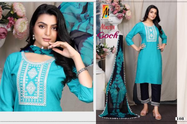 Master Soch Regular Wear Rayon Designer Ready Made Dress Collection